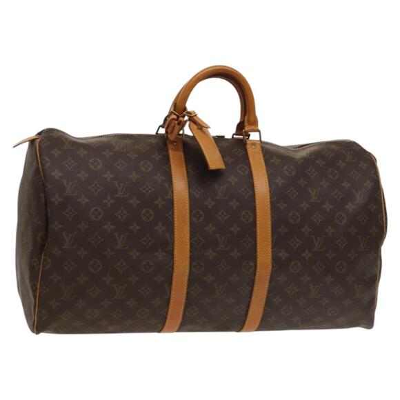 LOUIS VUITTON Monogram Keepall 55 Boston Bag M41424 - Picture 1 of 16